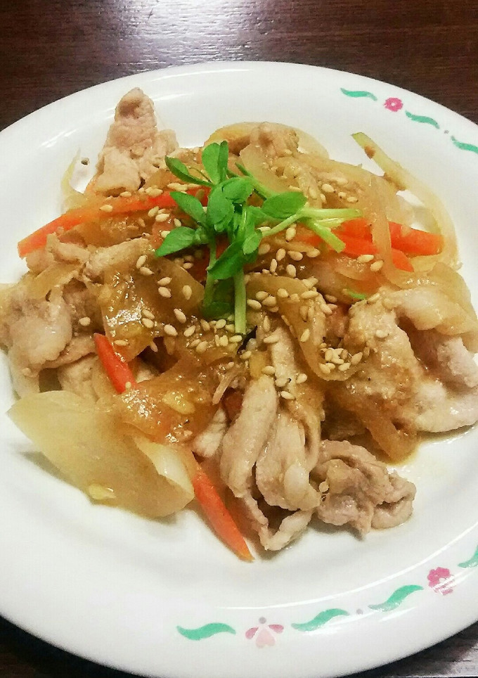 ごま風味がうまい、豚肉のトマごま炒め。-レシピのメイン写真