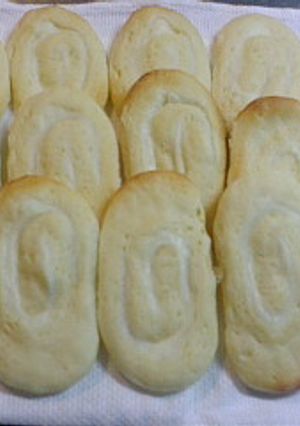 カッテージチーズのロールパン(ワン用?)-レシピのメイン写真