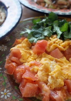 トマトと卵の炒め物【下味とコツで本場風】-レシピのメイン写真