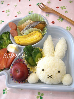 ミッフィーちゃんのお弁当(キャラ弁)-レシピのメイン写真