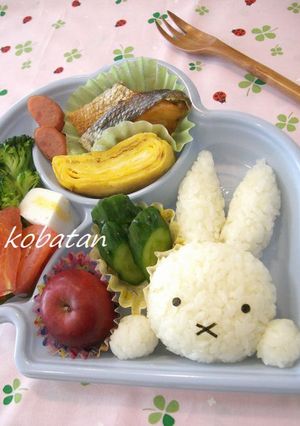 ミッフィーちゃんのお弁当（キャラ弁）-レシピのメイン写真
