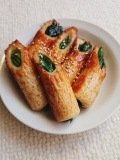 お弁当にも!ちくわのニラ詰め甘辛焼き-レシピのメイン写真