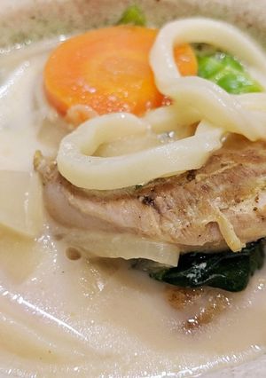 豆乳鍋〜ちょっぴりカレー風味〜うどんにも-レシピのメイン写真