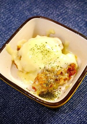 レンジで簡単！カキフライチーズ-レシピのメイン写真