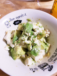 アボカドと豆腐の簡単サラダ-レシピのメイン写真