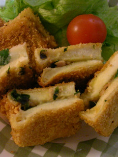 高野豆腐のはさみ揚げ-レシピのメイン写真