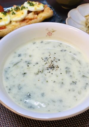 セロリとパセリの豆乳ポタージュ-レシピのメイン写真