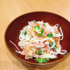 รูปของ 大根とセロリのお酢マヨサラダ