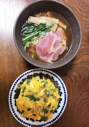 サッポロ一番スープで天津飯のお変わり-レシピのメイン写真