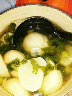かぶとセロリの葉のあっさりスープ-レシピのメイン写真