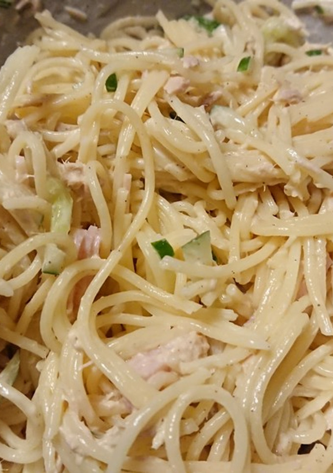 簡単！激ウマのスパサラ-レシピのメイン写真