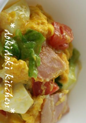 朝ごはんに♡ＢＬＴ＆Ｃスクランブルエッグ-レシピのメイン写真