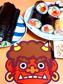 節分!トラ柄ローストビーフ巻で鬼は外!!-レシピのメイン写真