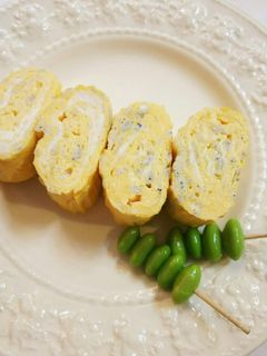 しらすたっぷり玉子焼き-レシピのメイン写真