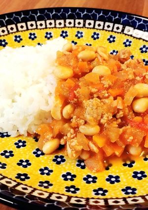 ひき肉ポークビーンズ-レシピのメイン写真