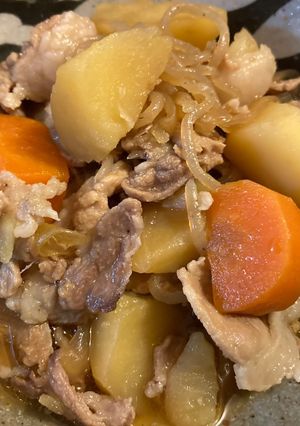 男の30分料理:肉じゃが-レシピのメイン写真