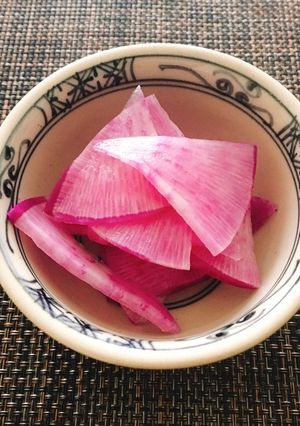 紫大根の塩もみ【作り置き副菜】-レシピのメイン写真