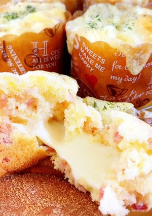 とろける3種のチーズマフィン❤-レシピのメイン写真