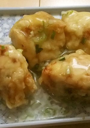 豆腐のふわふわおとし揚げ-レシピのメイン写真