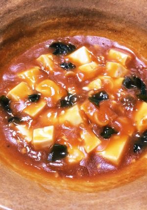 みそラーメンの残りスープで麻婆豆腐☆-レシピのメイン写真