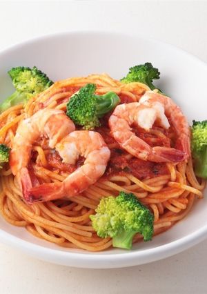 えびのハートパスタ-レシピのメイン写真