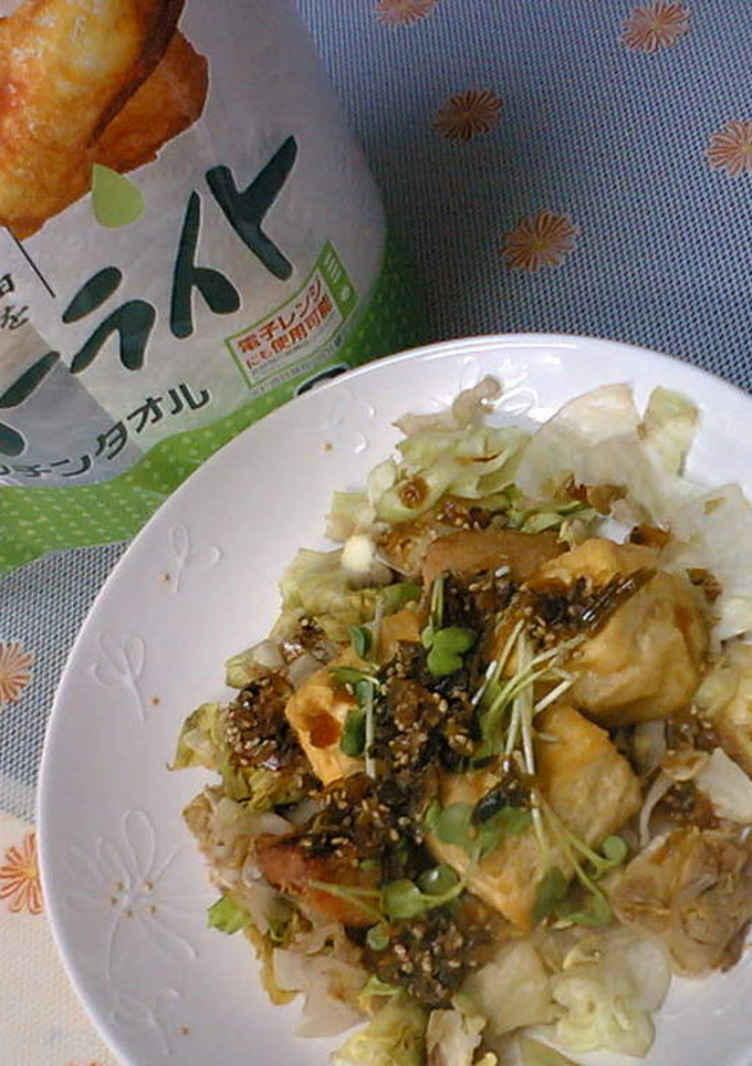 市販揚げ物の大根ネギネギソースかけ-レシピのメイン写真