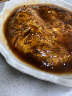 もずく酢で餡かけカニ玉-レシピのメイン写真