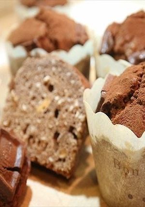 超簡単☆時短☆HMでチョコレートマフィン-レシピのメイン写真