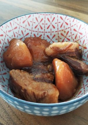 圧食鍋を使ったトロトロ豚の角煮-レシピのメイン写真