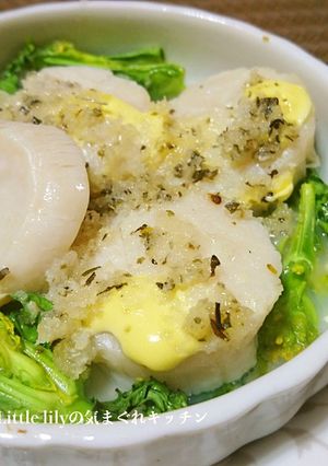 帆立の貝柱のハーブパン粉焼き-レシピのメイン写真