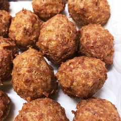รูปของ baso babi 中華風豚の肉だんご