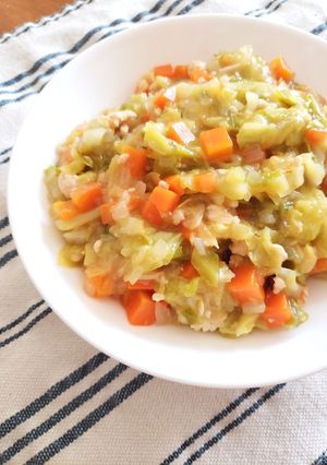 1歳頃から☆離乳食☆野菜ひき肉炒め煮-レシピのメイン写真