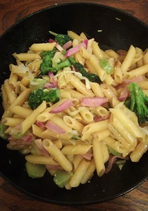 和風味噌パスタ(グルテンフリー)-レシピのメイン写真