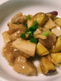 うまっ!鶏肉とさつまいもの甘酢あん-レシピのメイン写真