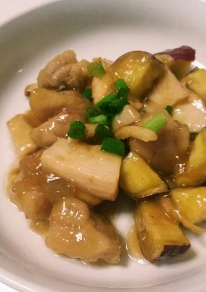 うまっ!鶏肉とさつまいもの甘酢あん-レシピのメイン写真