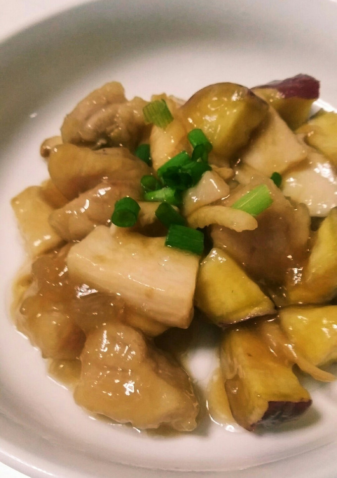 うまっ！鶏肉とさつまいもの甘酢あん-レシピのメイン写真