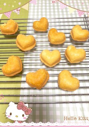 CHIYODAミニハート型でフィナンシェ-レシピのメイン写真