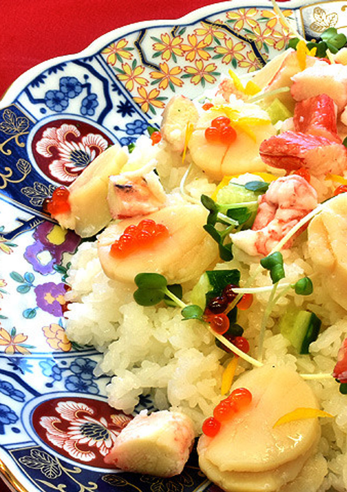 おもてなしに！華やか海鮮ちらし寿司-レシピのメイン写真