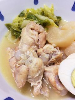 簡単♪ほっこり温まる☆大根と手羽元の煮物-レシピのメイン写真