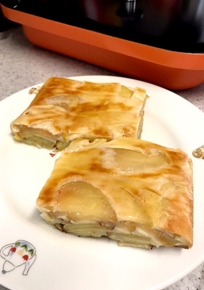 りんごとさつまいものたっぷりケーキ-レシピのメイン写真