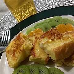 キャロブ・シロップでフレンチトースト-レシピのメイン写真