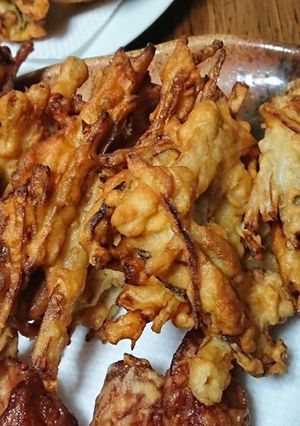 季節の一品✨うどと椎茸のかき揚げ-レシピのメイン写真