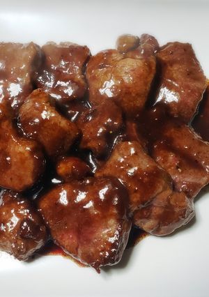 鹿の一口ステーキ！-レシピのメイン写真
