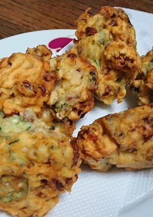 新しい✨オクラ納豆のかき揚げ-レシピのメイン写真