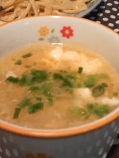 新玉ねぎと春雨の中華卵スープ♪-レシピのメイン写真