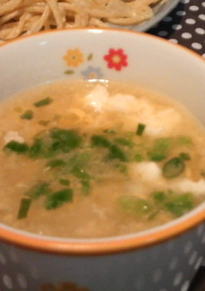 新玉ねぎと春雨の中華卵スープ♪-レシピのメイン写真