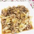 とっても簡単 豚肉と白菜のポン酢炒め