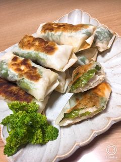 大葉とささ身の春巻き-レシピのメイン写真