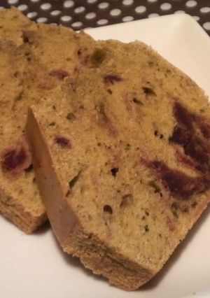 抹茶と小豆のパウンドケーキ♪団子粉使用♪-レシピのメイン写真