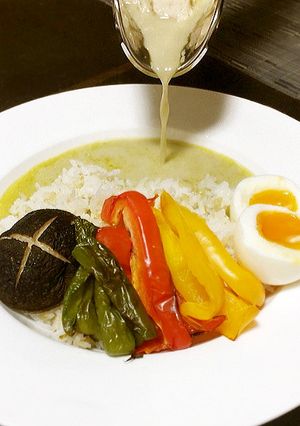 「北大風・グリーンカレー♪」-レシピのメイン写真